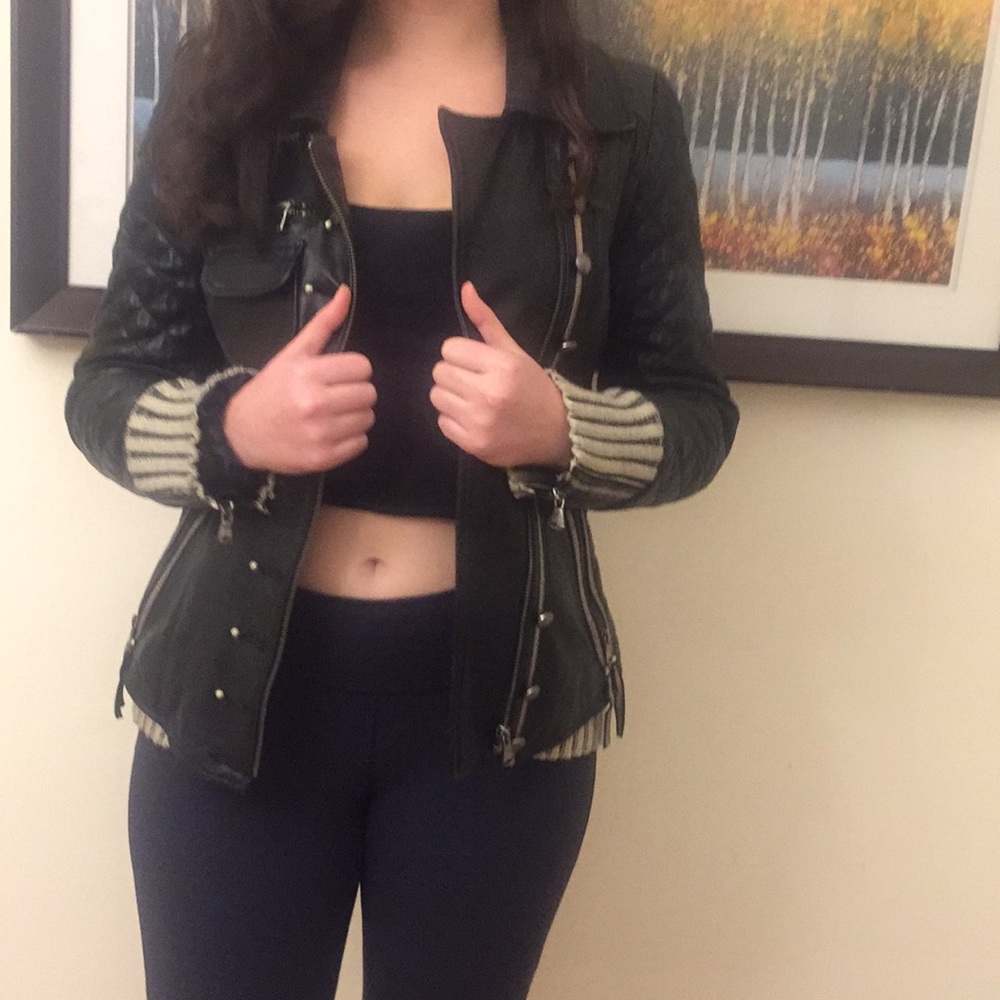 Leather jacket Size44